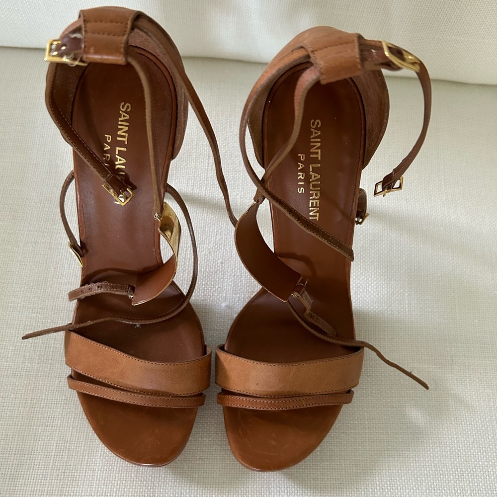 Authentic Saint Laurent Heels EU 40/ US 9